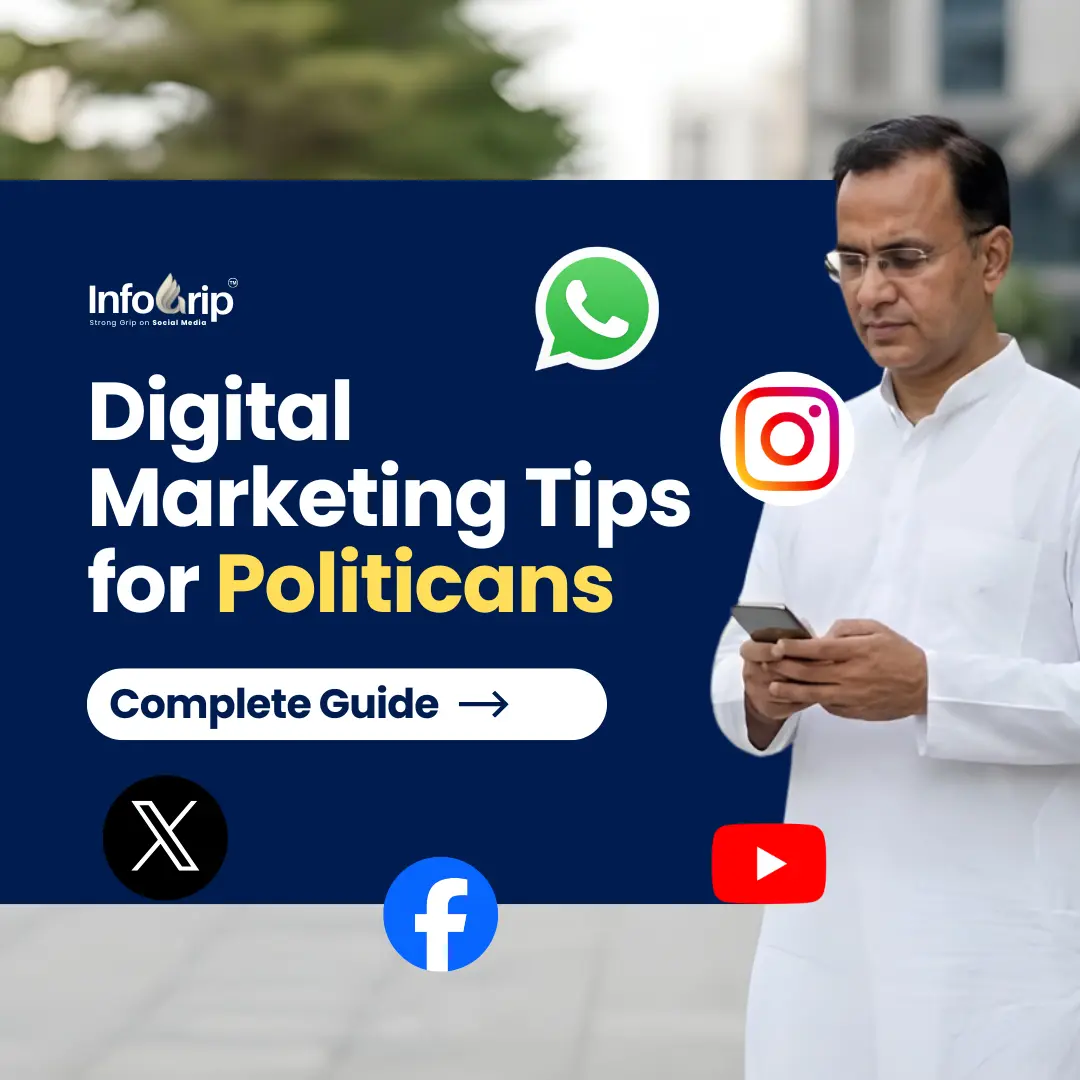 Political leader using digital tools in Rajasthan